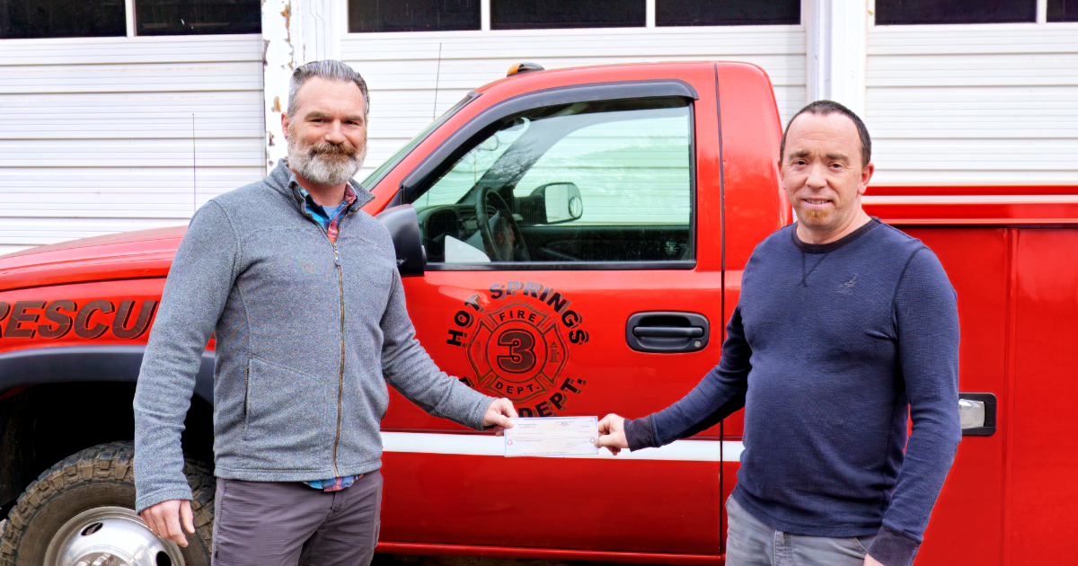Fire Dept Donation-Social
